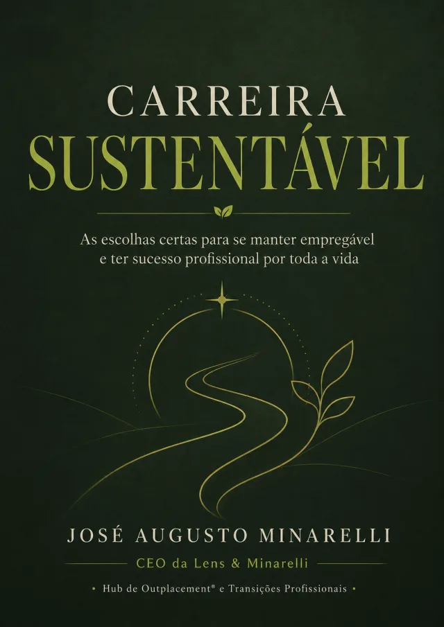 Capa do livro Carreira Sustentável, de José Augusto Minarelli.
