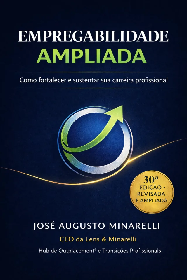 Capa do livro Empregabilidade Ampliada, de José Augusto Minarelli.