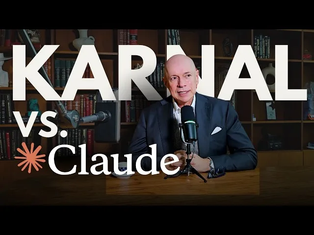 Imagem de capa do vídeo de Leandro Karnal e Claude.